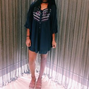 Roxy soft flowy summer beach dress